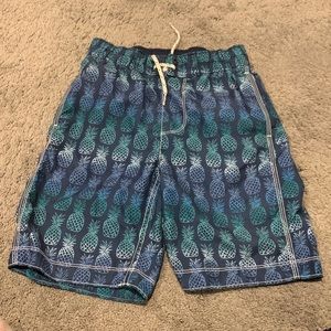 Boys size M (8) GAP Swim trunks with working drawstring